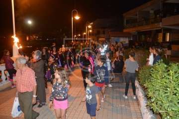 Los Mechones se conjuran con la Noche de San Juan en Melenara (Foto TA)